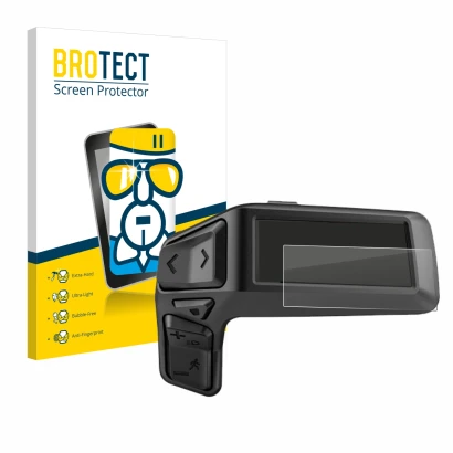 Parte frontale di una confezione del prodotto con il logo del marchio BROTECT. Accanto è raffigurato il dispositivo Bosch Puri