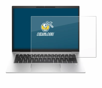 Immagine del dispositivo HP EliteBook 840 G10 con un'ampia varietà di protezioni per lo schermo.