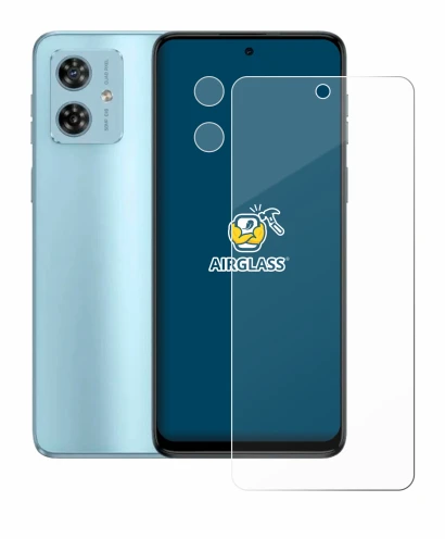 Immagine del dispositivo Motorola Moto G54 (Fronte+Fotocamera) con un'ampia varietà di protezioni per lo schermo.