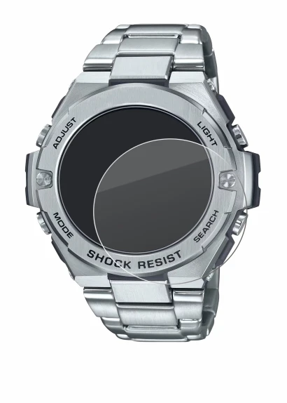 Immagine del dispositivo Casio G-Shock GST-B500D-1A con un'ampia varietà di protezioni per lo schermo.