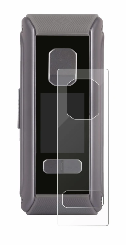 Immagine del dispositivo GeekVape Aegis Max2 / Max100 con un'ampia varietà di protezioni per lo schermo.