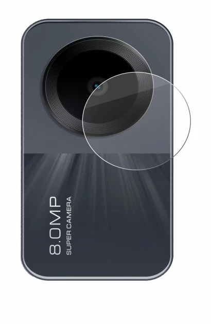 Immagine del dispositivo Xiaomi Redmi Pad SE (SOLO Camera) con un'ampia varietà di protezioni per lo schermo.