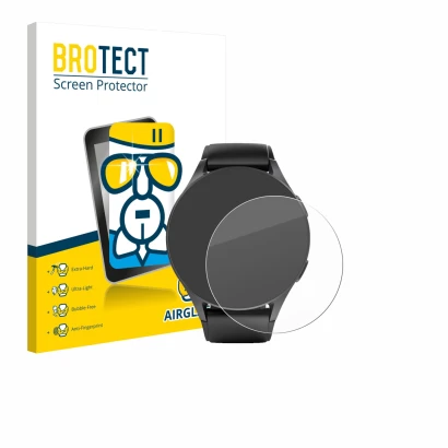 Parte frontale di una confezione del prodotto con il logo del marchio BROTECT. Accanto è raffigurato il dispositivo Hama 8900