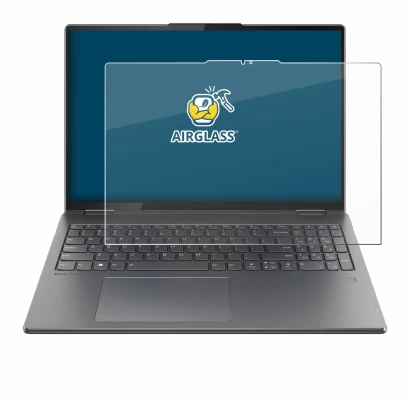 Immagine del dispositivo Lenovo Yoga 7i 2-in-1 Gen 9 16" con un'ampia varietà di protezioni per lo schermo.