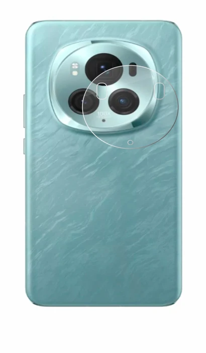 Immagine del dispositivo Honor Magic 6 Pro (SOLO Fotocamera) con un'ampia varietà di protezioni per lo schermo.