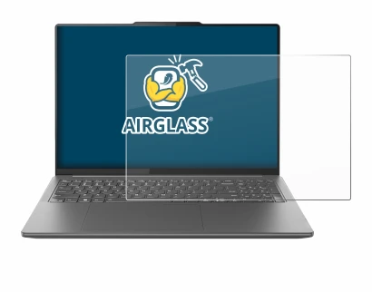 Immagine del dispositivo Lenovo Yoga Pro 9i Gen 9 16" Non-Touch con un'ampia varietà di protezioni per lo schermo.