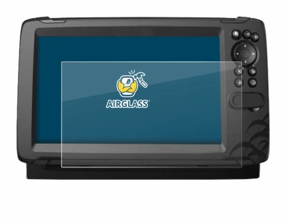 Immagine del dispositivo Lowrance HOOK Reveal 9 con un'ampia varietà di protezioni per lo schermo.