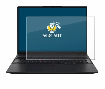 Immagine del dispositivo Lenovo ThinkPad L16 Gen 1 con un'ampia varietà di protezioni per lo schermo.