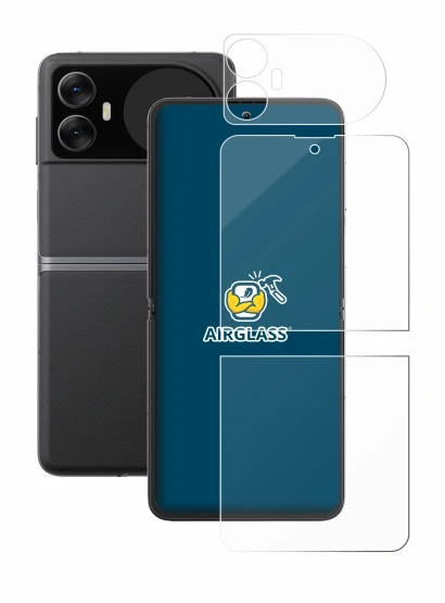 Immagine del dispositivo Blackview Hero 10 (Fronte+Retro) con un'ampia varietà di protezioni per lo schermo.