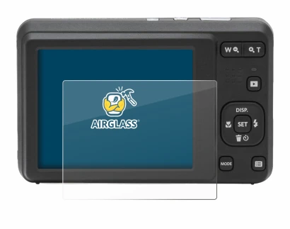 Immagine del dispositivo Kodak Pixpro FZ55 con un'ampia varietà di protezioni per lo schermo.