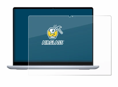 Immagine del dispositivo Dell Inspiron 14 7440 2-in-1 con un'ampia varietà di protezioni per lo schermo.