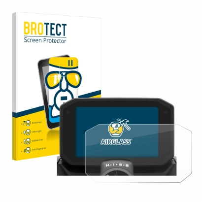 Parte frontale di una confezione del prodotto con il logo del marchio BROTECT. Accanto è raffigurato il dispositivo Honda Horn