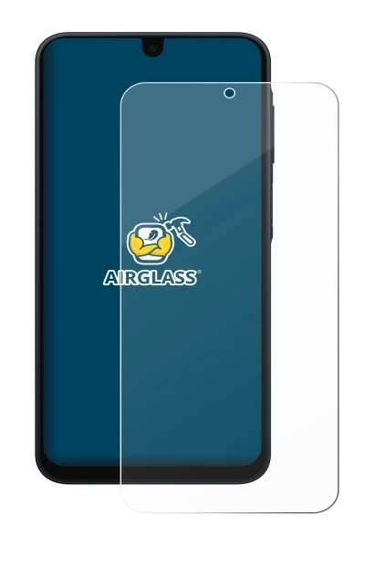 Immagine del dispositivo Samsung Galaxy A16 5G con un'ampia varietà di protezioni per lo schermo.
