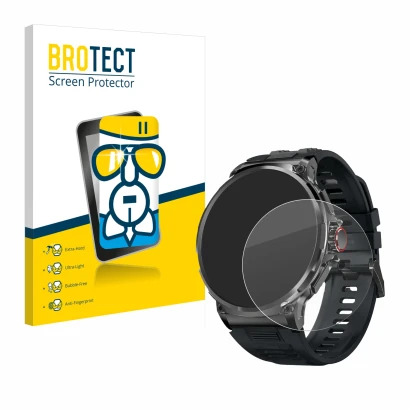 Parte frontale di una confezione del prodotto con il logo del marchio BROTECT. Accanto è raffigurato il dispositivo Stahlgear 