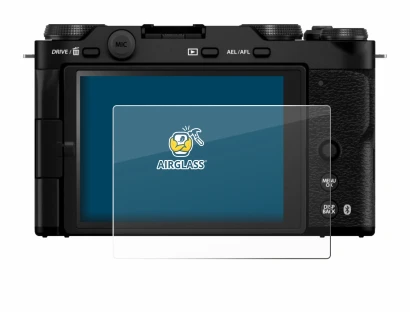 Immagine del dispositivo Fujifilm X-M5 con un'ampia varietà di protezioni per lo schermo.