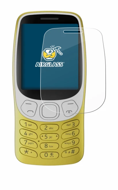 Immagine del dispositivo Nokia 3210 con un'ampia varietà di protezioni per lo schermo.