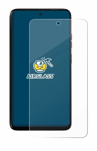 Immagine del dispositivo Motorola Moto G05 con un'ampia varietà di protezioni per lo schermo.