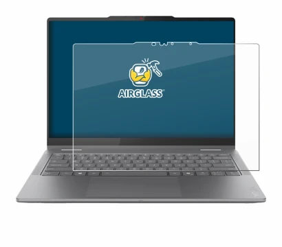 Immagine del dispositivo Lenovo Yoga 7i 2-in-1 Gen 10 14" con un'ampia varietà di protezioni per lo schermo.