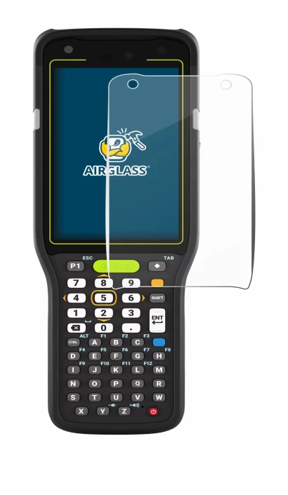 Immagine del dispositivo Zebra MC3400 con un'ampia varietà di protezioni per lo schermo.