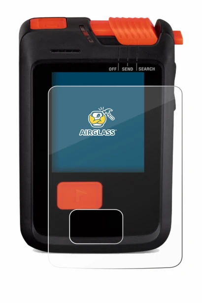 Immagine del dispositivo Mammut Barryvox S2 con un'ampia varietà di protezioni per lo schermo.