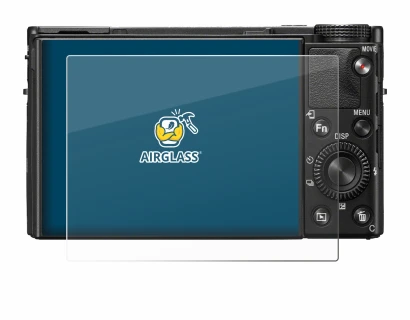 Immagine del dispositivo Sony Cyber-Shot DSC-RX100 VIIA con un'ampia varietà di protezioni per lo schermo.