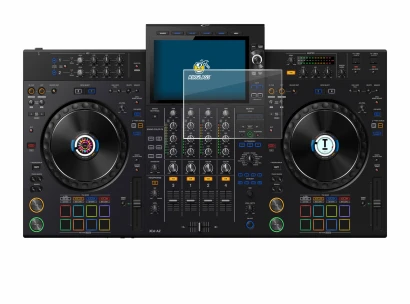 Immagine del dispositivo Pioneer XDJ-AZ con un'ampia varietà di protezioni per lo schermo.