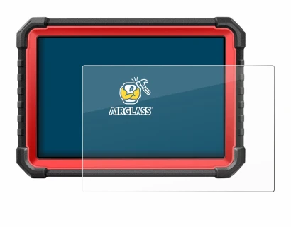 Immagine del dispositivo Launch X-431 PRO3S+ V5.0 con un'ampia varietà di protezioni per lo schermo.