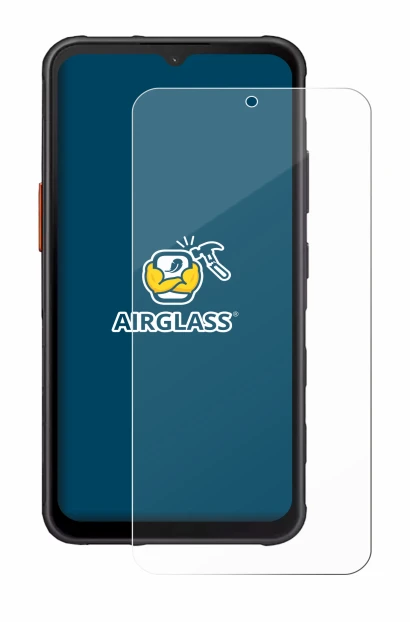 Immagine del dispositivo Samsung Galaxy XCover 7 Pro con un'ampia varietà di protezioni per lo schermo.