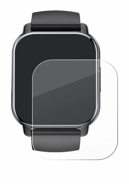 Immagine del dispositivo Poounur T80 1.95" con un'ampia varietà di protezioni per lo schermo.