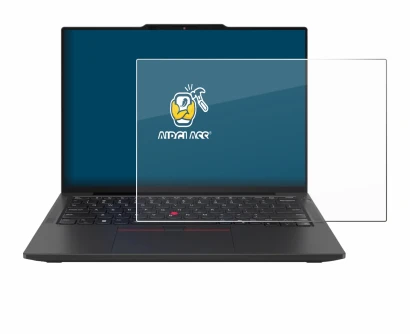 Immagine del dispositivo Lenovo ThinkPad X13 Gen 6 con un'ampia varietà di protezioni per lo schermo.