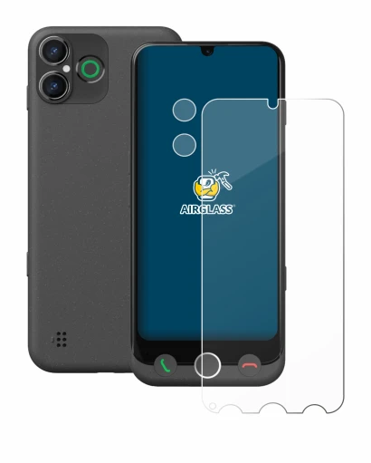 Immagine del dispositivo Doro Aurora A30 (Fronte+Fotocamera) con un'ampia varietà di protezioni per lo schermo.