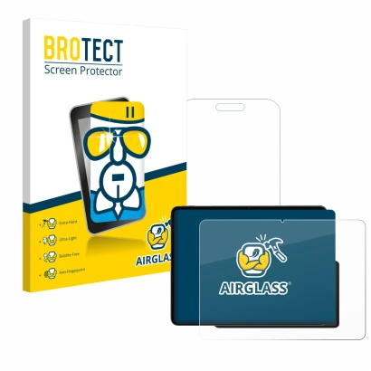 Parte frontale di una confezione del prodotto con il logo del marchio BROTECT. Accanto è raffigurato il dispositivo OnePlus Pa