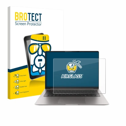 Parte frontale di una confezione del prodotto con il logo del marchio BROTECT. Accanto è raffigurato il dispositivo Honor Magi