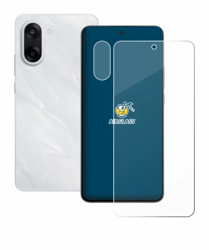 Immagine del dispositivo OnePlus Nord CE 5 (Fronte+Fotocamera) con un'ampia varietà di protezioni per lo schermo.