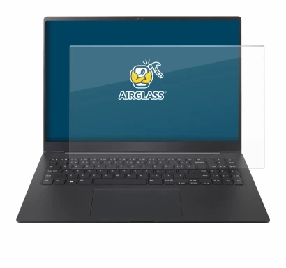 Immagine del dispositivo LG gram Pro 16 2025 con un'ampia varietà di protezioni per lo schermo.