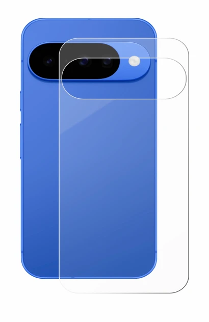 Immagine del dispositivo Google Pixel 10 (Posteriore) con un'ampia varietà di protezioni per lo schermo.