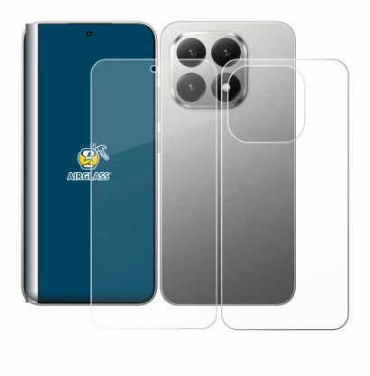 Immagine del dispositivo Xiaomi 15T (Fronte+Retro) con un'ampia varietà di protezioni per lo schermo.