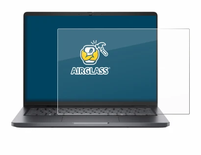 Immagine del dispositivo Dell Pro 14 con un'ampia varietà di protezioni per lo schermo.