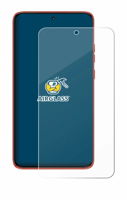 Immagine del dispositivo Motorola Edge 60 Neo con un'ampia varietà di protezioni per lo schermo.