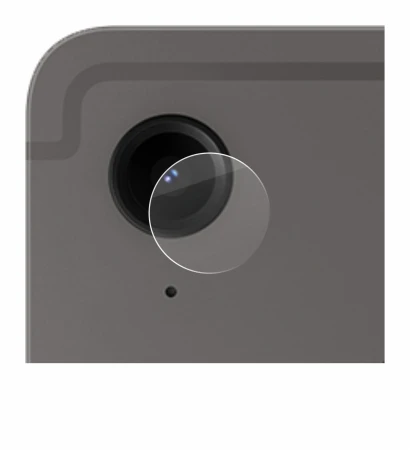 Immagine del dispositivo Samsung Galaxy Tab S9 FE (SOLO Fotocamera) con un'ampia varietà di protezioni per lo schermo.