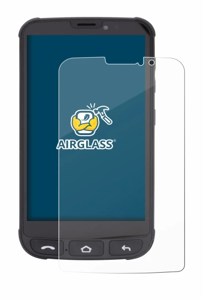 Immagine del dispositivo Olympia Neo Mini con un'ampia varietà di protezioni per lo schermo.