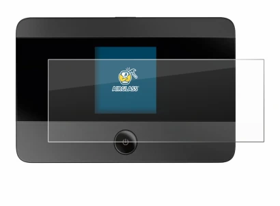 Immagine del dispositivo TP-Link M7350 con un'ampia varietà di protezioni per lo schermo.