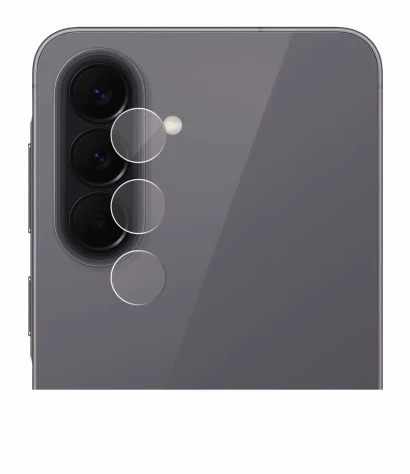 Immagine del dispositivo Samsung Galaxy A57 5G (SOLO Fotocamera) con un'ampia varietà di protezioni per lo schermo.
