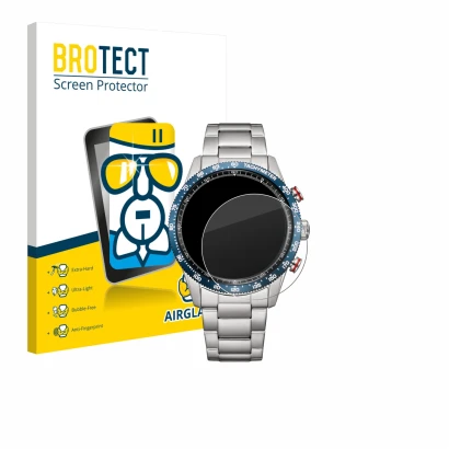 Parte frontale di una confezione del prodotto con il logo del marchio BROTECT. Accanto è raffigurato il dispositivo Citizen CA