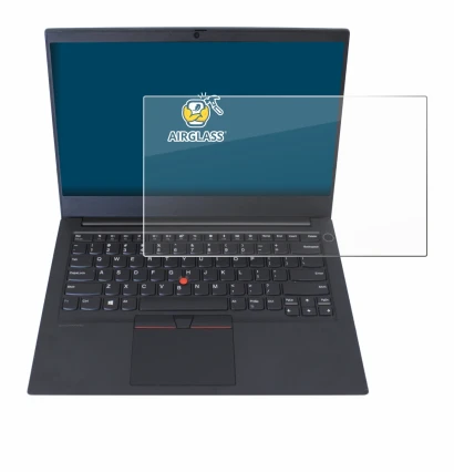 Immagine del dispositivo Lenovo ThinkPad E14 Gen 1 con un'ampia varietà di protezioni per lo schermo.