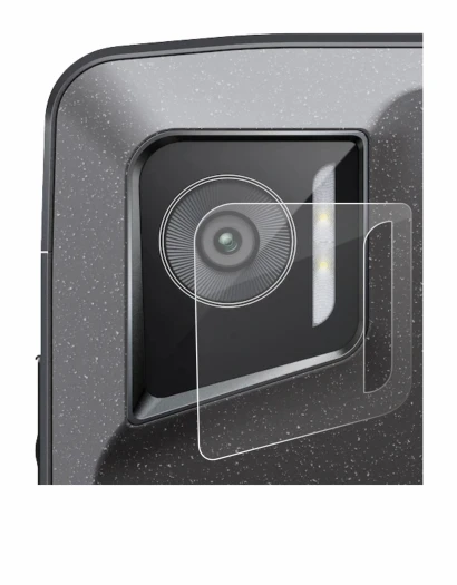 Immagine del dispositivo Crosscall Stellar M6E (SOLO Fotocamera) con un'ampia varietà di protezioni per lo schermo.
