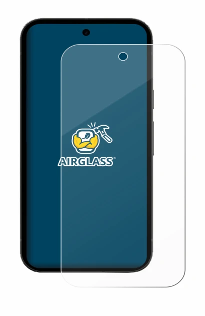 Immagine del dispositivo Google Pixel 10a con un'ampia varietà di protezioni per lo schermo.