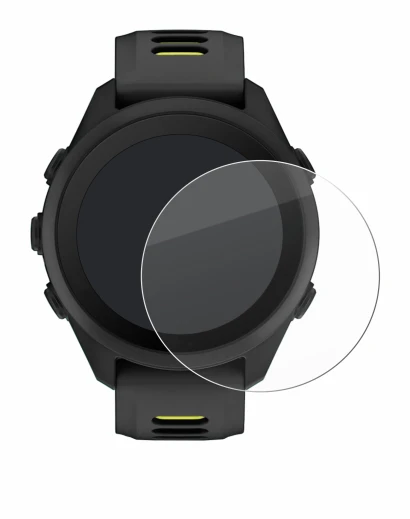 Immagine del dispositivo Garmin Forerunner 170 con un'ampia varietà di protezioni per lo schermo.