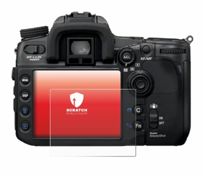 Immagine del dispositivo Sony Alpha 700 (DSLR-A700) con un'ampia varietà di protezioni per lo schermo.