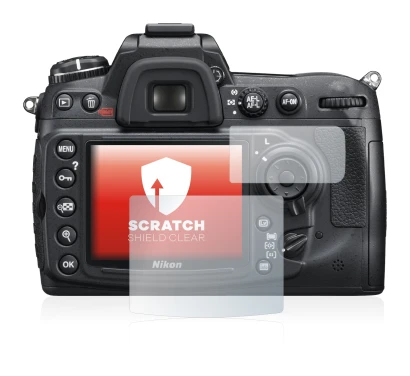Immagine del dispositivo Nikon D300S con un'ampia varietà di protezioni per lo schermo.